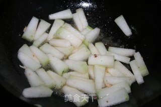 虾仁冬瓜条的做法步骤：4