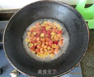 香甜可口的糖水樱桃的做法步骤：2