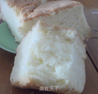 戚风蛋糕（用料简单，超级膨松）的做法步骤：15