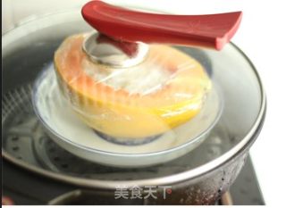简约不简单，给妈妈的爱——木瓜炖雪蛤的做法步骤：3