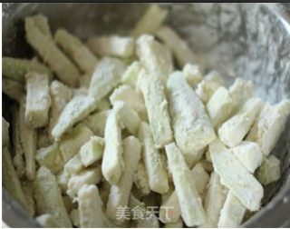 比肉还好吃的素菜——韩酱酥茄条的做法步骤：5