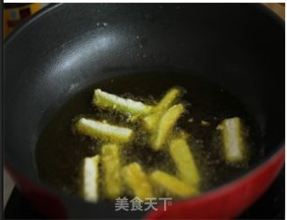 比肉还好吃的素菜——韩酱酥茄条的做法步骤：6