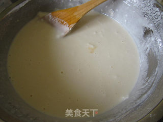 荠菜煎饼的做法步骤：6