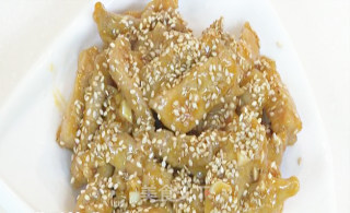 蒜香糖醋里脊的做法步骤：7