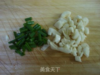 凉拌莴苣百叶丝的做法步骤：3