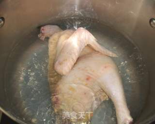 手撕鸡黄瓜汤的做法步骤：2