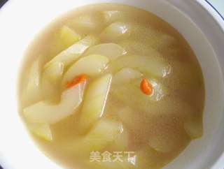 手撕鸡黄瓜汤的做法步骤：6