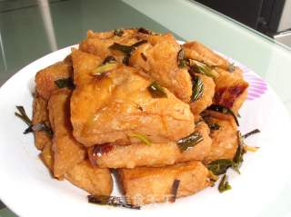 红烧三角油豆腐的做法步骤：6