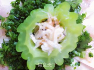 百花镶豆腐的做法步骤：10