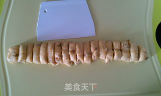 椰蓉葡萄干酥饼的做法步骤：6