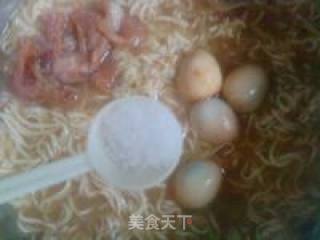粽汤面条的做法步骤：5