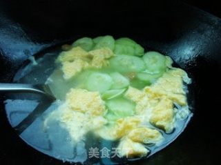 黄瓜鸡蛋汤的做法步骤：5