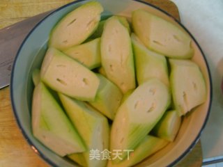 蛤蜊丝瓜蒸蛋的做法步骤：3