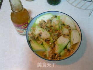 蛤蜊丝瓜蒸蛋的做法步骤：7