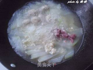 鲜甜冬瓜汤的做法步骤：7