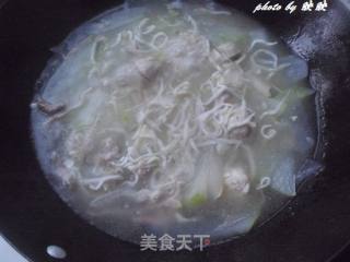 鲜甜冬瓜汤的做法步骤：8
