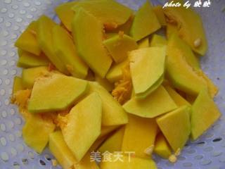 肉片烧南瓜的做法步骤：1