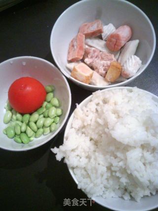 解决剩饭——杂饭的做法步骤：1