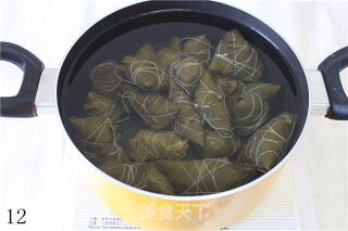 板栗香菇肉粽，满满都是肉香的做法步骤：12