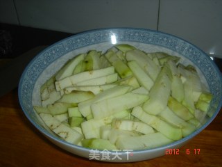 茄条西红柿的做法步骤：3