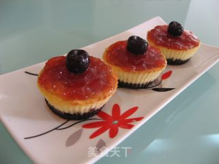 黑白果酱芝士蛋糕的做法步骤：16