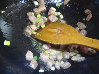 豆丁橄榄菜的做法步骤：6
