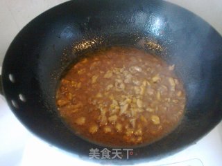 鸡肉甜面酱的做法步骤：4