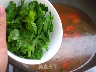 最最家常的美味汤——西红柿鸡蛋汤的做法步骤：5