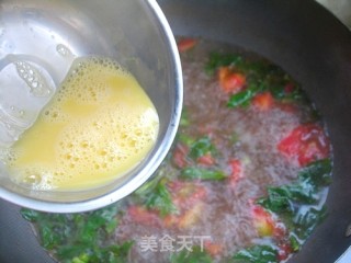 最最家常的美味汤——西红柿鸡蛋汤的做法步骤：6