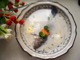 野生鲫鱼咸鸭汤的做法步骤：5