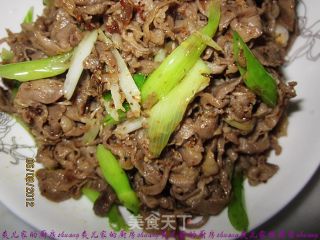 葱香羊肉的做法步骤：8