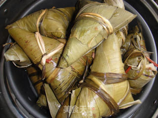 黑豆蜜枣香粽的做法步骤：21