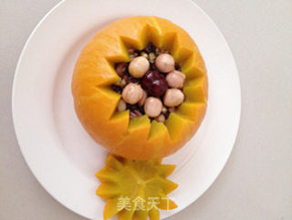 南瓜八宝饭的做法步骤：11