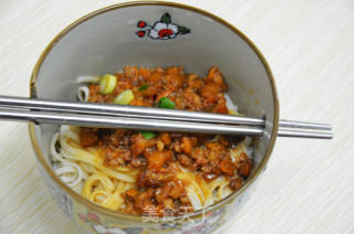 幸福美食：三步两步做好夏日爽口茄丁肉酱面条卤的做法步骤：10