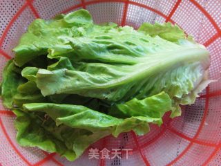 生菜大排面疙瘩的做法步骤：2