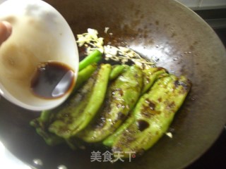 糖醋虎皮尖椒的做法步骤：6
