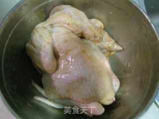 清蒸童子鸡的做法步骤：3