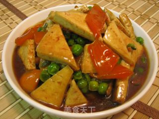 自制照烧汁——日式照烧豆腐的做法步骤：13