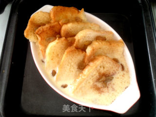花样吐司简易做法之一——香烤面包布丁的做法步骤：13
