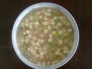 三彩豆腐羹的做法步骤：3