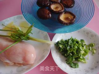 香菇鸡脯粥的做法步骤：4