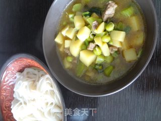 杂蔬丁拌面的做法步骤：12