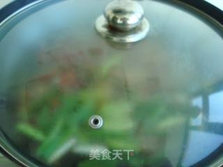 四季豆烧腊肉的做法步骤：9