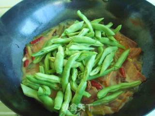 四季豆烧腊肉的做法步骤：10
