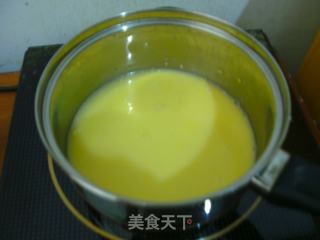 花样山药：鲜玉米汁捞山药的做法步骤：4