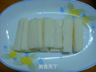 花样山药：鲜玉米汁捞山药的做法步骤：8