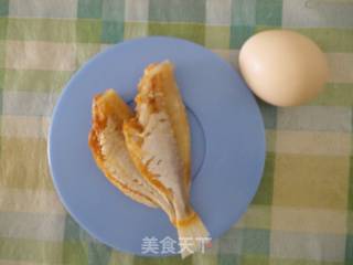 咸鱼肉饼的做法步骤：2