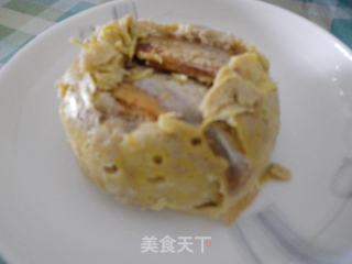 咸鱼肉饼的做法步骤：6
