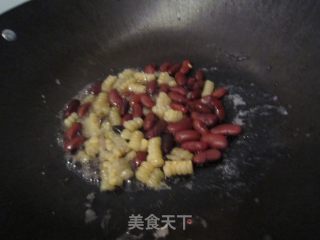 拔丝豆的做法步骤：4