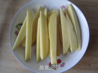 番茄薯条的做法步骤：1